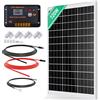 120W 12V Kit Pannello Solare Mono:120W Pannello Fotovoltaico E Regolatore Di Car