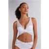 Intimissimi Reggiseno A Balconcino Asia Flower Pailsey Bianco
