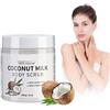 FILFEEL Scrub per il corpo al latte di cocco, esfoliante idratante viso viso, crema sbiancante, peeling, crema, gel, 340 g