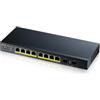 Zyxel GS1900-10HP Gestito L2 Gigabit Ethernet (10/100/1000) Supporto Power over Ethernet (PoE) Nero