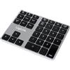 LogiLink ID0187 - Tasto numerico Bluetooth con 35 tasti e tasti funzione per Windows/MacOS, alluminio