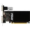 MSI SVGA MSI GeForce GT 710 2GD3H LP nVidia PCIe2.0 2GDDR3 64bit 954Mhz 1xHDMI 1xDVI-D D-sub 1slot 2xLP bracket