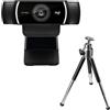 Logitech C922 Pro Stream webcam 1920 x 1080 Pixel USB Nero