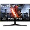 LG Electronics LG 27 " 27GN800P-B Qhd Gioco Schermo HDMI Dp IPS 16:9 Black
