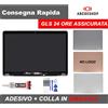 RETINA DISPLAY LCD DISPLAY RETINA MACBOOK AIR 13 M1 (2020) A2337 NO LOGO SCHERMO EMC3598
