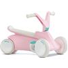 Berg Toys- Kinderauto mit Ausklappbare Scooter a Pedali, Colore Rosa, Large, 24.50.01.00