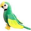 chiwanji Simulazione Pappagallo Peluche Decorazioni per la casa Giocattolo per Uccelli Simpatico Peluche Ara Peluche Animali di Peluche per Le Ragazze di, Verde