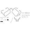 Givi Telaietti Laterali Givi PL ONE FIT PLO6710MK per Valigie Mon