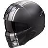 SCORPION Casco EXO-COMBAT II LORD Nero Argento SCORPION 2XL