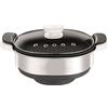 Moulinex XF384B Accessorio Vaporiera per Cuisine Companion, Contenitore Inox, Capacità 3,7 l