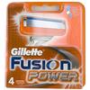 Gillette Fusion Power ricambio lamette per rasoio 4 pz