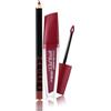 Deborah Milano -Set Makeup Red Touch Lipstick Rossetto Liquido Matte, 15 Glam Mauve, Colore Intenso e No Transfer, 4.5gr, e Matita Labbra 24Ore, 03 Brown, Anti-sbavature e Ultra-pigmentata, 1.5gr