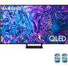 Samsung TV QE75Q70DATXZT QLED 4K Smart TV 75'' Quantum processor 4K AirSlim DVBT-2 Black 2024