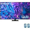 Samsung TV QLED 4K QE85Q70DATXZT 85 pollici Smart TV Wi-Fi Quantum Processor 4K AI Upscaling AirSlim Design OTS Lite