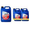 FULCRON Super Sgrassatore Concentrato per Tutte le Superfici, Elimina Ogni tipo di Sporco, Sgrassatore Professionale Universale, Profumato, 4 x 5L