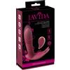 Javida RC - vibratore clitoride 3 funzioni a onde radio (rosso)
