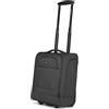 REDOLZ Essentials 12 articolo, Nero , Underseater (43 cm), Bagaglio morbido cabina valigia