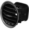 Dixhills Griglia di ventilazione copertura ugello aria griglia ugello di ventilazione cromata, compatibile con Opel Adam Corsa D MK3, ricambio per 13417363 2201099 13363314