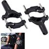 Biqing 2PCS Staffe Di Montaggio Faro Per Moto,Universale Luce a LED Staffa di Montaggio per Manubrio/Montaggio Fendinebbia off-Road Faretto Staffa per Forcella Supporto Fisso per Lampada(23-55MM)