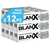 BlanX, Dentifricio Classico Sbiancante, a Base di Licheni Artici 100% Naturali, 75 ml - 12 Confezioni
