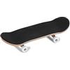 MAGT Skateboard Finger da Dito, 96 x 28 mm Skateboard da Dito per Bambini 5 Strati di Acero in Legno Skateboard per Dita con Scatola per Ridurre la Pressione (Bianca)