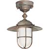 MORETTI LUCE - Lampada da soffitto Chalet 164F, ottone-antichizzato-ramato-ottone-antichizzato-ramato-0-del-prezzo, vetro-trasparente-0e