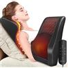 OMASSA Massaggiatore Cervicale Riscaldante, Cuscino Massaggiante Shiatsu Allevia il Dolore Collo, Spalle e Schiena, Può Essere Utilizzato, Casa, Ufficio, Auto, Regalo Uomo, Donne, Familiari e Amici