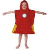 Disney Marvel Avengers - Asciugamano con cappuccio, motivo: Iron Man