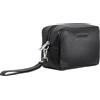 STILORD 'Larkin' Borsa da Polso da Uomo in Pelle - Organizzatore, Piccola Borsa da Viaggio XXL, Colore:nero