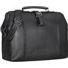 STILORD 'Johannes' Borsa Medico Vintage in Pelle - Viaggio Retrò, da Casa con Chiusura Antica, Colore:nero