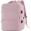 WOUIYO Zaino Ryanair 40x30x20 Bagaglio a Mano 40x30x20 Zaino per Ryanair Wizz Air Zaino da Viaggio Aereo 24L Borse da Cabina Aereo Approvato per il volo Rucksack Valigia Zaini