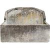Biscottini - Vecchia Fontana A Muro - L184xPR110xH131 - Fontana da giardino esterno - Fontana classica - Decorazione in pietra - Fontana murale