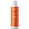 Vitamol Protezione Solare Alta SPF 30 Latte solare viso e corpo protettivo dai raggi UVA e UVB No Effetto bianco Resistente all'acqua