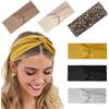 Nayyana® 6 fasce per capelli da donna, antiscivolo, per capelli corti, yoga, allenamento, corsa, sport, fascia elastica per capelli per donna, cerchietto per capelli, turbante, bande per capelli per
