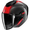 SHARK, Casco Moto Jet RS JET CARBON SKIN Red Carbon DRD, L