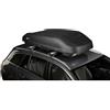 ALTHURA Box VORTEX 470 lt 185x90x43 | Box Portatutto Aerodinamico Althura - Doppia Apertura (Nero ruvido)