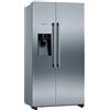 NEFF KA3923IE0 Frigorifero Side By Side Porta In Acciaio Inox, Dispenser Acqua E Ghiaccio (H. 179 Cm)