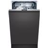 NEFF S855EKX14E Lavastoviglie A Scomparsa Totale (45 X H. 81,5 Cm)