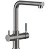 GUGLIELMI Miscelatore AP64030 - 55 TUTTUNO Finitura Nichel Spazzolato