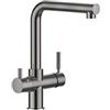 GUGLIELMI Miscelatore AP60030 - 55 PURA Finitura Nichel Spazzolato