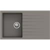 APELL PTPL861GA Lavello PIETRA PLUS PTPL861 - 860 X 500 H 200 Mm In Alluminio