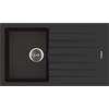 APELL PTPL861GB Lavello PIETRA PLUS PTPL861 In Granito Nero 860 X 500 H 200 Mm