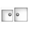 APELL PTPL862GW Lavello PIETRA PLUS PTPL862 - 860 X 500 H 205 Mm In Bianco