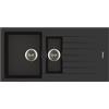APELL PTPL1002GO Lavello PIETRA PLUS PTPL1002 - 1000 X 500 H 200 Mm In Nero