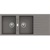 APELL PTPL1162GA Lavello PIETRA PLUS PTPL1162 - 1160 X 500 H 200 Mm In Alluminio