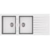 APELL PTPL1162GW Lavello PIETRA PLUS PTPL1162 - 1160 X 500 H 200 Mm In Bianco