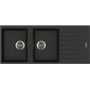 APELL PTPL1162GB Lavello PIETRA PLUS PTPL1162 - 1160 X 500 H 200 Mm In Granito Nero