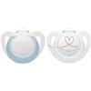 NUK ITALIA NUK SUCCHIETTO STAR SILICONE 18-36 MESI 2 PZ