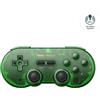 AKNES 8Bitdo SN30 Pro Controller Bluetooth, joystick ad effetto Hall, Controller Giocare Compatibile con Switch, Apple, Windows, Steam Deck, Android e Raspberry Pi (Verde)