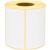MD Labels MDlabels - Etichette termiche bianche su rotolo 90 x 70 mm, 500 pezzi, autoadesive permanenti, per codici a barre, etichette adesive bianche per scrivere etichette termiche